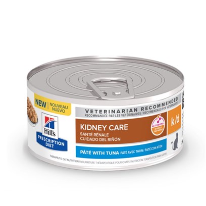 Hill's Prescription Diet k/d Kidney Care Canned Cat Food 5.5 oz, 24-pack, Tuna