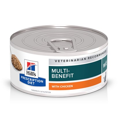 Hill's Prescription Diet w/d Multi-Benefit Digestive/Weight/Glucose/Urinary Management with Chicken Canned Cat Food