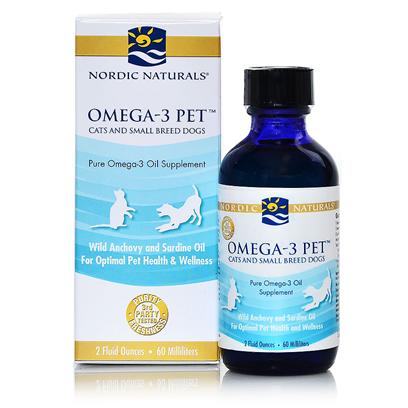 Nordic Naturals Omega-3 Oil - Cats & Small Breed Dogs