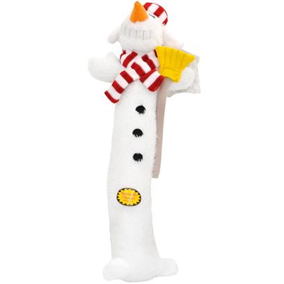 Snowman Loofa 18 is great for stuffing your pets Christmas stockings Soft yet durable your pet will love the squeak everytime the Snowman Loofa gets squeezed