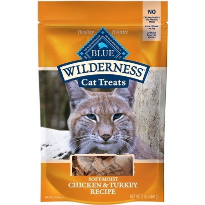 Blue Buffalo Wilderness Chicken & Turkey Cat Treats 2 oz