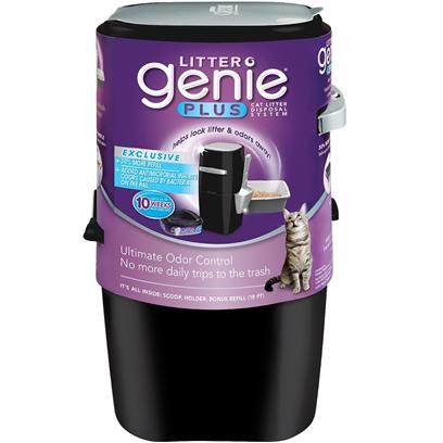 Litter Genie 78300011361 Energizer Litter Genie Plus Pail - Black