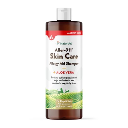 NaturVet Aller-911 Skin Care Shampoo