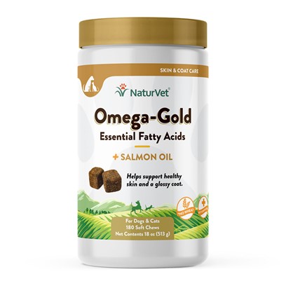 NaturVet Omega-Gold Plus Salmon Oil