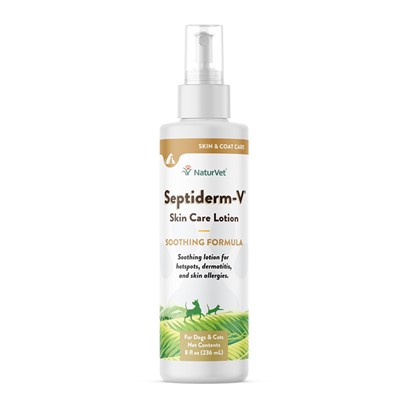 NaturVet Septiderm-V Skin Care Lotion Spray