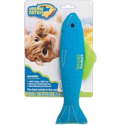 OurPets Cosmic Catnip Fish Cat toy