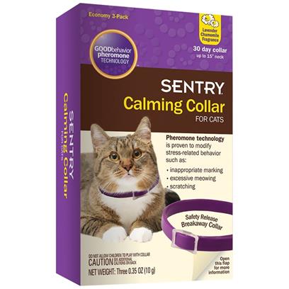 SENTRY Calming Collar for Cats 3 pack