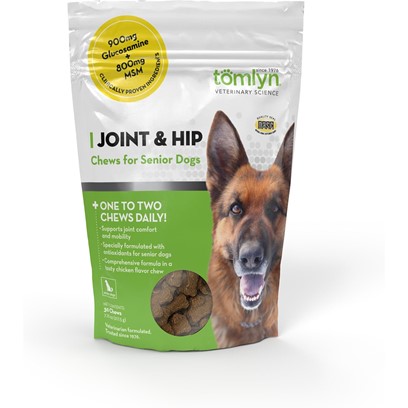Tomlyn Joint & Hip Chews for Senior Dogs