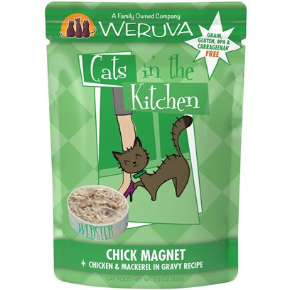 Weruva Cats in the Kitchen Pouch-Chick Magnet Case of 12 