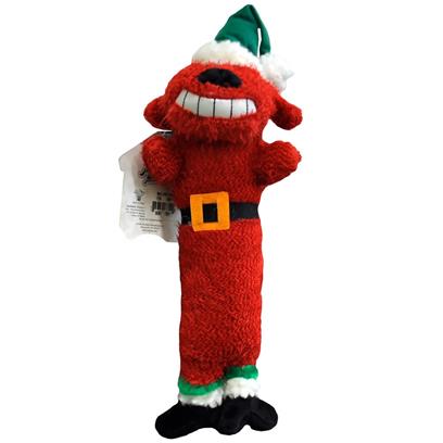 Santa Red Loofa 18 is great for stuffing your pets Christmas stockings Soft yet durable your pet will love the squeak everytime the Santa Loofa gets squeezed