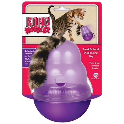 KONG Wobbler Treat Dispenser Toy for Cats Review