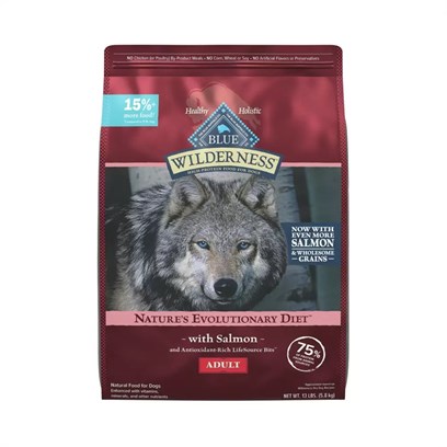 Blue Buffalo Wilderness Grain Free Salmon Recipe Dry Dog Food