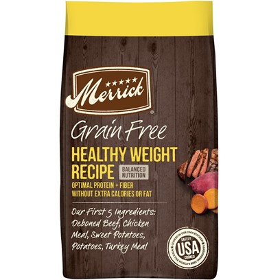 Merrick Grain Free Healthy Weight Recipe Dry Dog Food