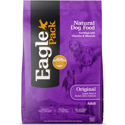 Eagle Pack Natural Lamb Meal and Brown Rice Formula Dry Dog Food