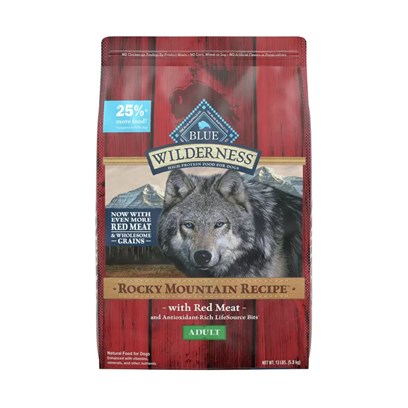 Blue Buffalo Wilderness Rocky Mountain with Red Meat Adult Dry Dog Food