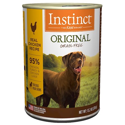 Photos - Dog Food Natures Variety Nature's Variety Instinct Grain-Free Chicken Formula Canned  13.2 