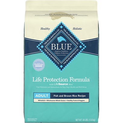 Blue Buffalo Life Protection Adult Fish and Brown Rice Recipe Dry Dog Food