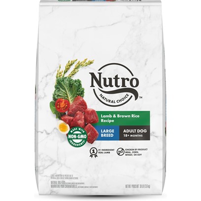 Nutro Wholesome Essentials Large Breed Adult Pasture-Fed Lamb & Rice Dry Dog Food