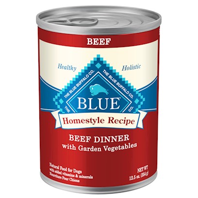 Blue Buffalo Homestyle Beef Dinner with Garden Vegetables and Sweet Potatoes Canned Dog Food
