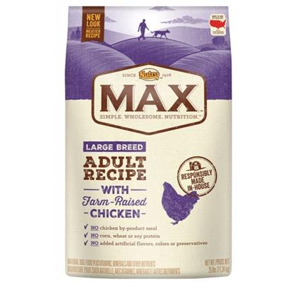 Nutro Max Large Breed Adult Recipe with Farm-Raised Chicken