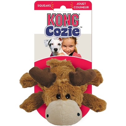 KONG Marvin Moose Cozie Plush Dog Toy