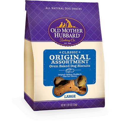 Old Mother Hubbard Mothers Solutions Crunchy Natural Original Assortment Large Biscuits Dog Treats