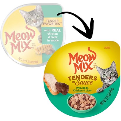 Buy Meow Mix Tenders in Sauce with Real Chicken & Liver Wet Cat Food ...