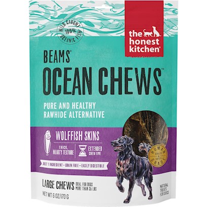 The Honest Kitchen BEAMS TALLS Wild Caught Fish Skins Chews for Dogs