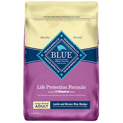 Blue Buffalo Life Protection Large Breed Adult Lamb and Brown Rice Recipe Dry Dog Food