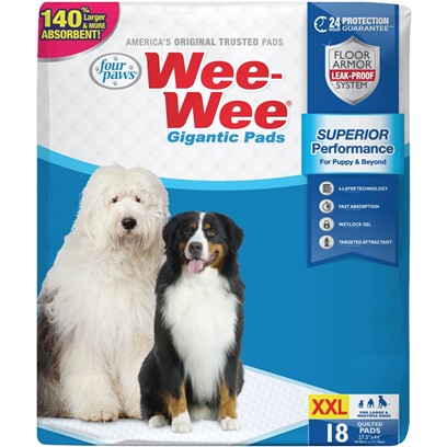 Four Paws Giant Wee-Wee Pads