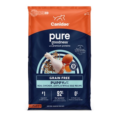 Canidae Grain Free PURE Foundations Puppy Formula Dry Dog Food