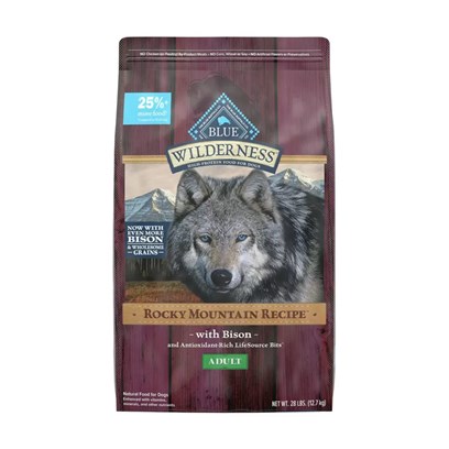 Blue Buffalo Wilderness Rocky Mountain with Bison Adult Dry Dog Food