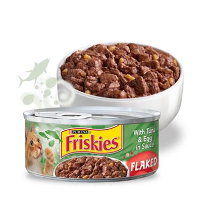 friskies flaked tuna and egg