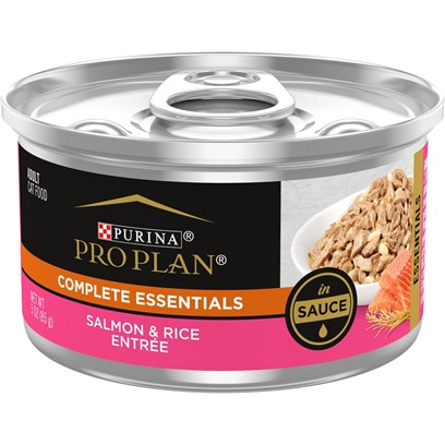 Purina Pro Plan Savor Adult Salmon and Rice in Sauce Entree Canned Cat Food