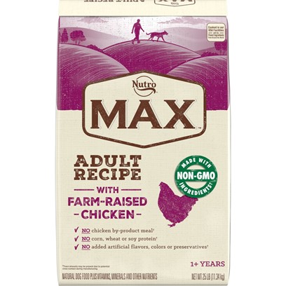 Nutro Max Adult Recipe with Farm Raised Chicken Dry Dog Food
