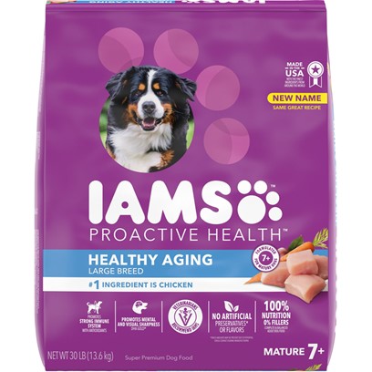 Iams ProActive Health Mature Adult Large Breed Dry Dog Food 30-lb