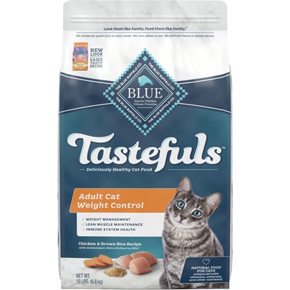 Blue Buffalo Weight Control Chicken and Brown Rice Recipe Adult Dry Cat Food