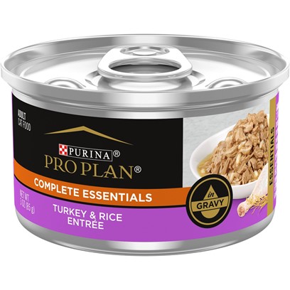 Purina Pro Plan Savor Adult Turkey and Rice Entree Canned Cat Food