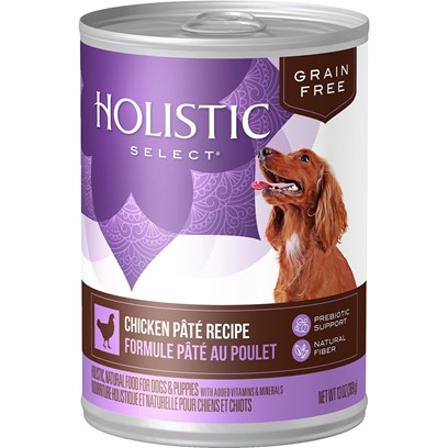 Holistic Select Natural Grain Free Chicken Pate Canned Dog Food
