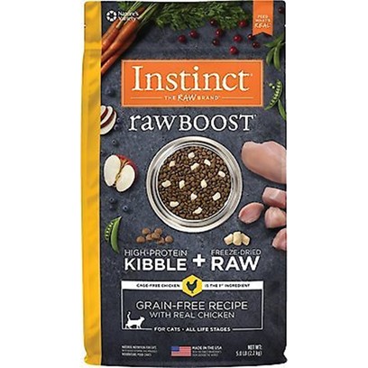 Nature's Variety Instinct Raw Boost Grain Free Recipe with Real Chicken Natural Dry Cat Food