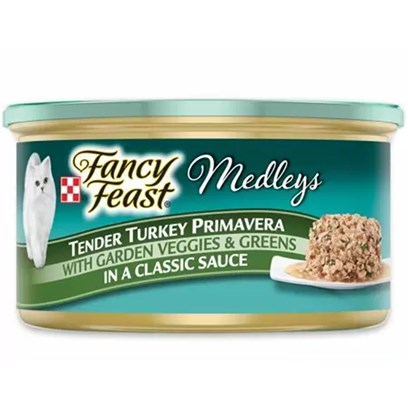 Fancy Feast Medleys Turkey Primavera With Veggies Canned Cat Food
