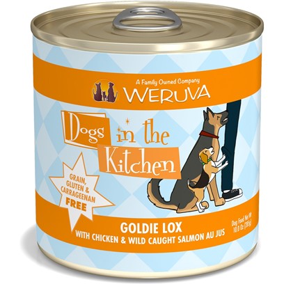 Weruva Dogs in the Kitchen Goldie Lox Grain Free Chicken and Salmon Canned Dog Food