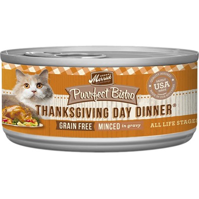 Merrick Purrfect Bistro Thanksgiving Day Dinner Grain Free Canned Cat Food