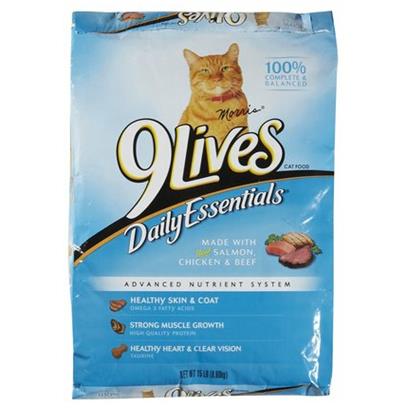 9 Lives Daily Essentials Formula Dry Cat Food