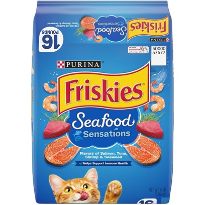 Friskies Seafood Sensations Dry Cat Food