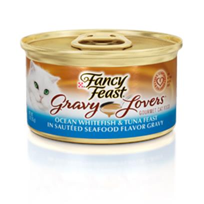 Fancy Feast Gravy Lover Whitefish Canned Cat Food