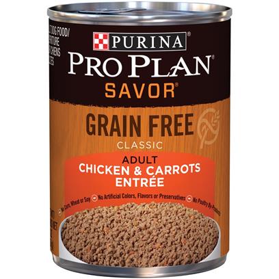 Purina Pro Plan Natural Adult Grain-Free Classic Chicken & Carrots Entree Canned Dog Food