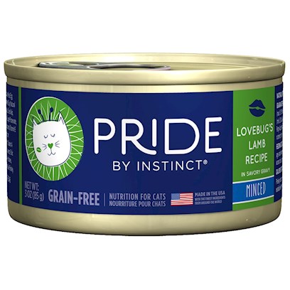 Nature s Variety Pride by Instinct Minced Lovebug s Lamb Canned Cat Food