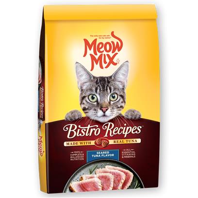 Buy Meow Mix Bistro Recipes Seared Tuna Flavor Dry Cat Food Online ...