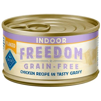 Blue Buffalo Freedom Grain Free Indoor Flaked Chicken Recipe Canned Cat Food